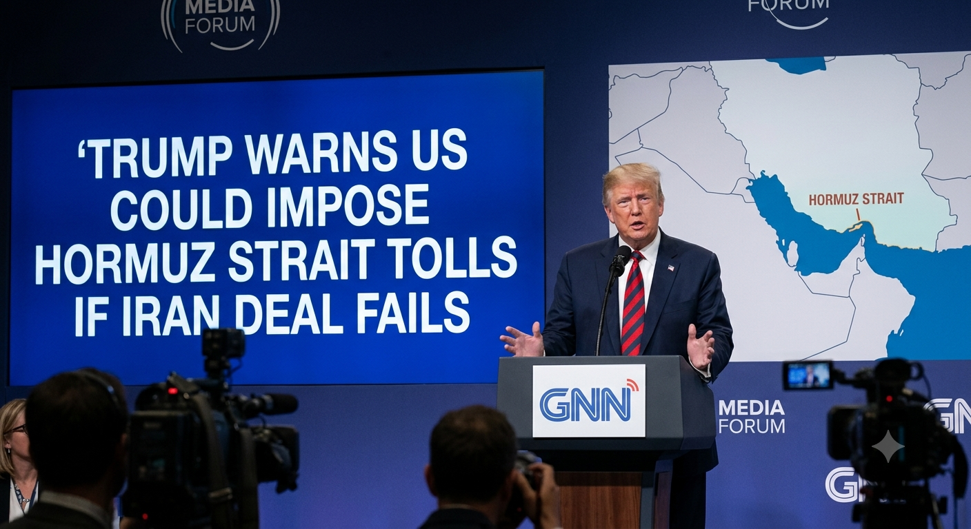 Trump Threatens US-Controlled Tolls on Strait of Hormuz if Iran Negotiations Collapse
