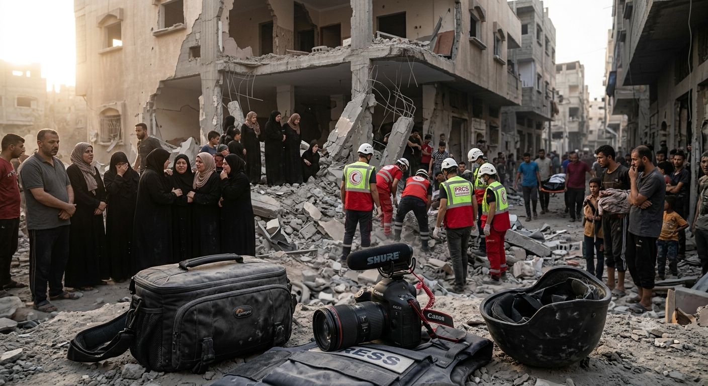Al Jazeera Cameraman Among 10 Killed in Israeli Strikes Across Gaza Despite Ceasefire