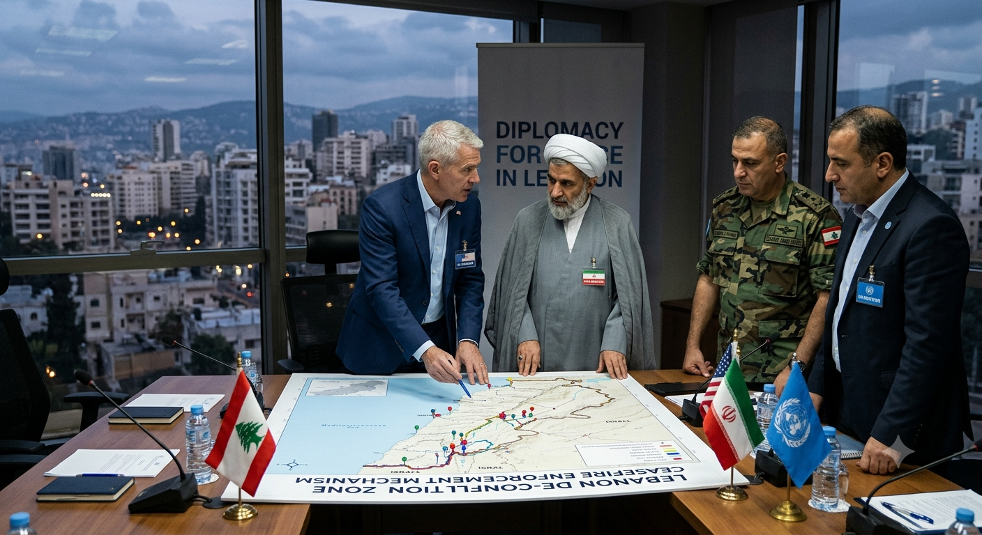 US and Iran talks create Lebanon de-confliction cell to monitor ceasefire compliance