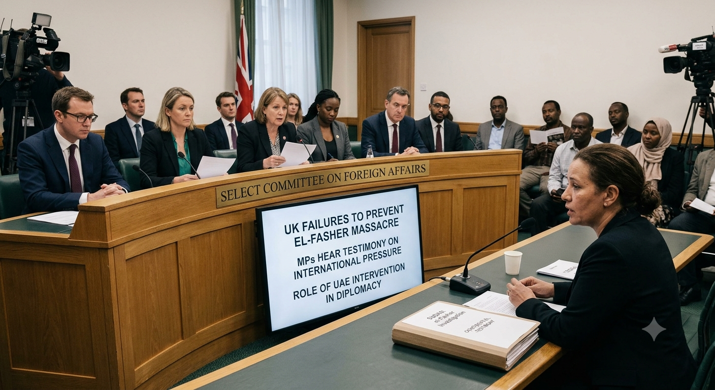 UK Failed to Prevent el-Fasher Massacre in Sudan Due to UAE Pressure, MPs Hear