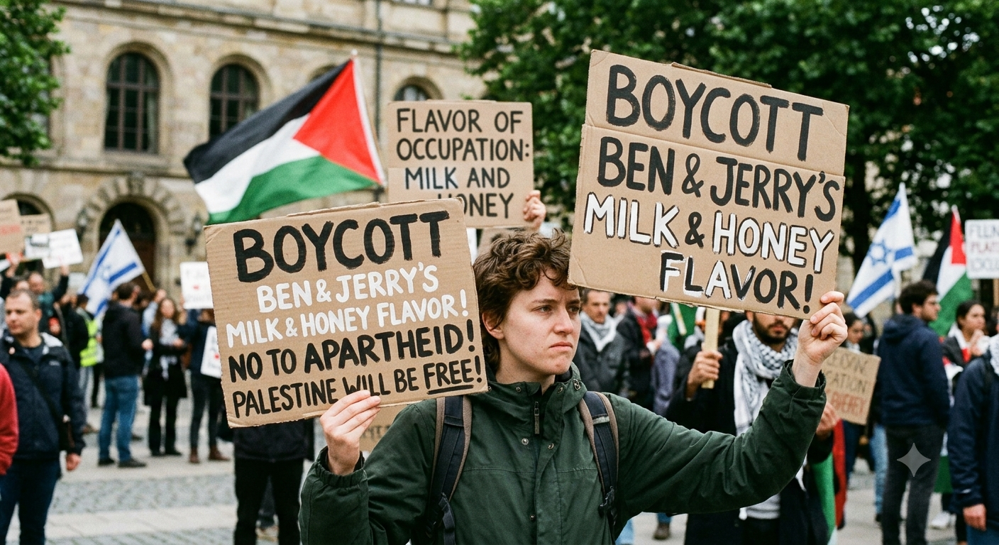 Israeli Ben & Jerry’s Milk and Honey Flavour Sparks Social Media Backlash