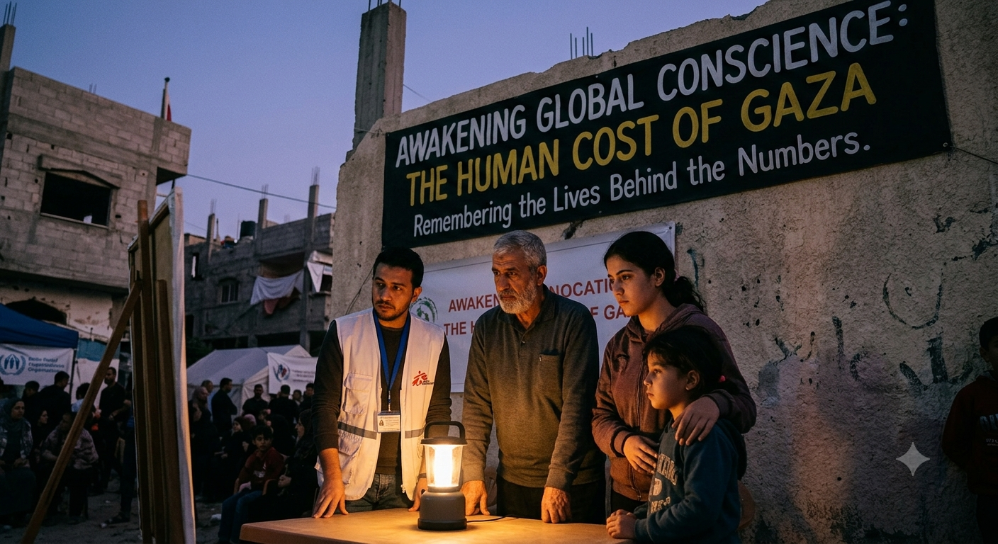 Awakening Global Conscience to the Human Cost of Gaza