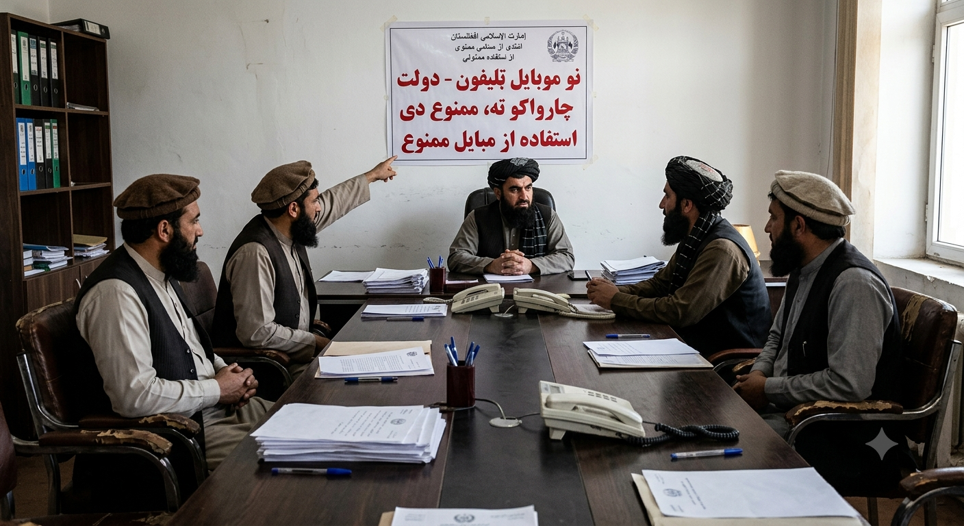 Afghanistan's Taliban government imposes smartphone ban on government officials