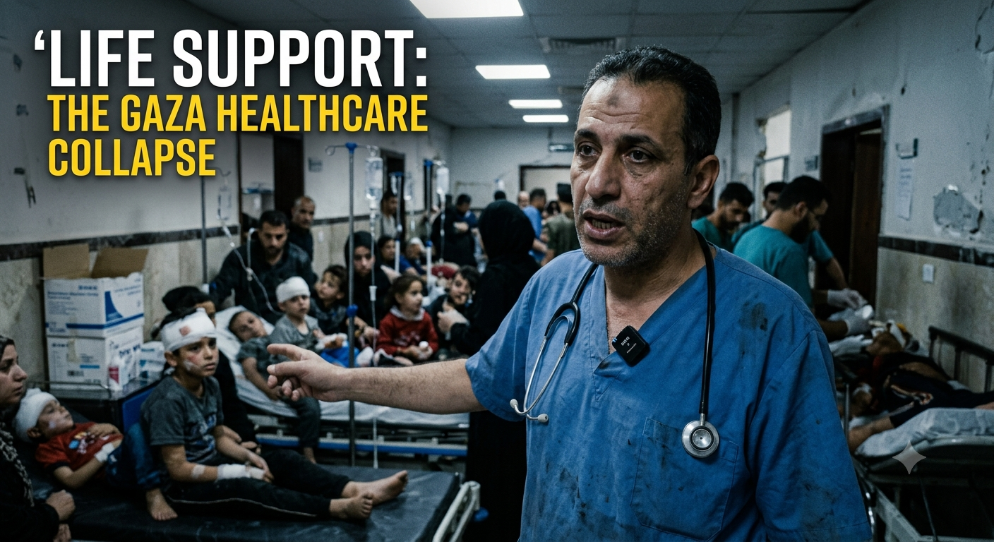 Life Support documentary captures Gaza doctors’ testimony amid hospital collapse