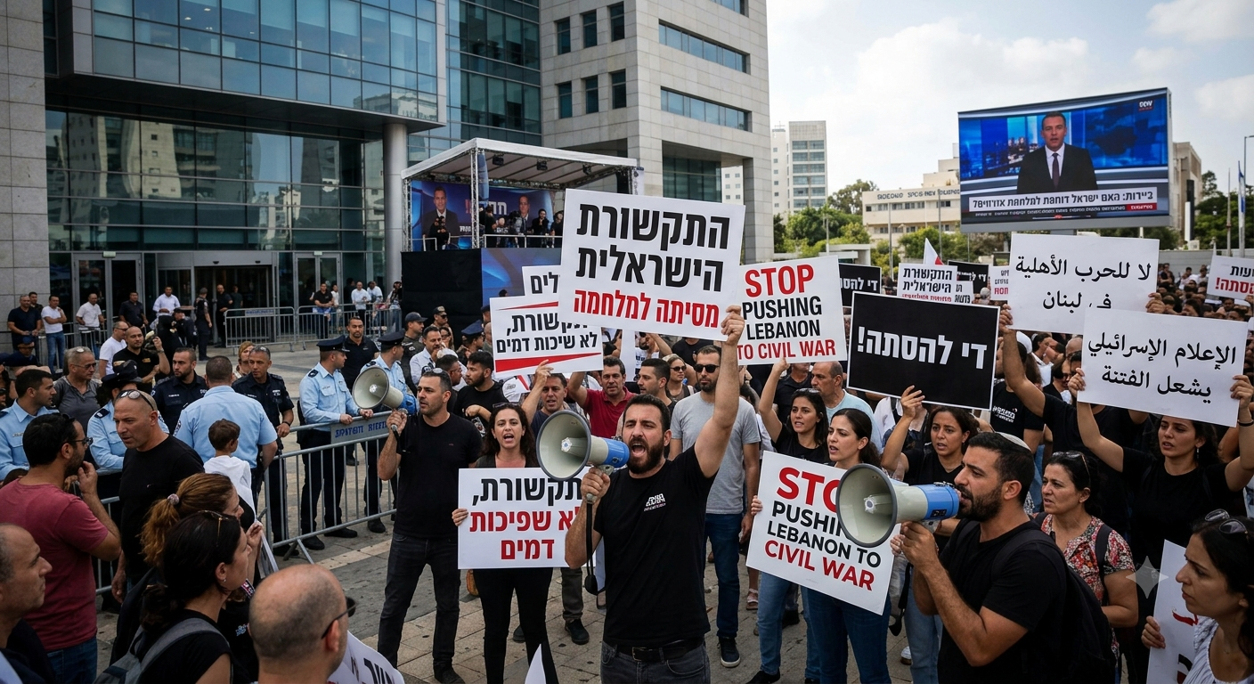 Israeli Media Comment Sparks Backlash Over Claims of Pushing Lebanon Toward Civil War