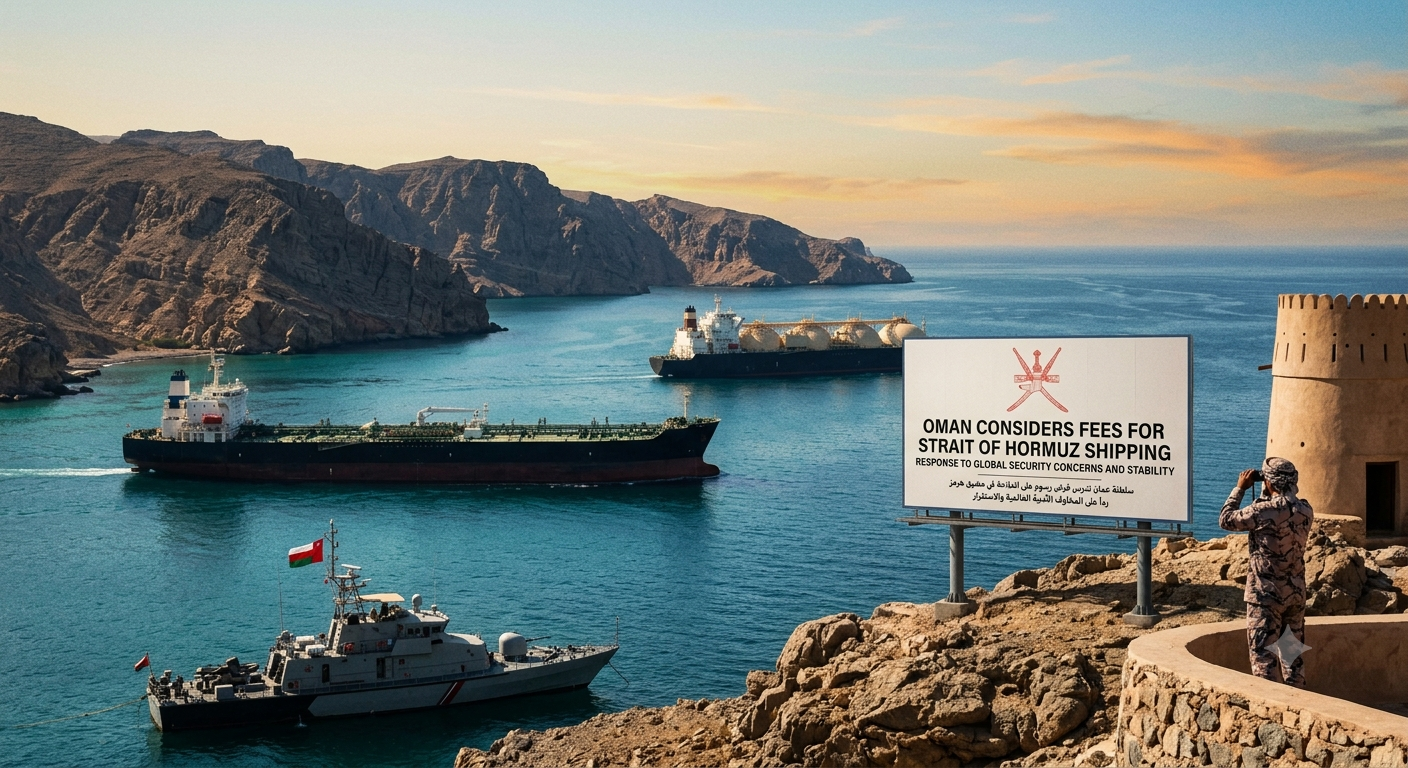 Oman Weighs Introducing Fees for Strait of Hormuz Shipping After War Raises Global Concerns