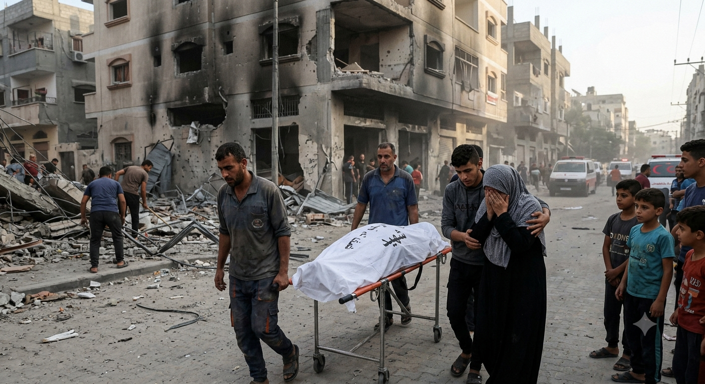 Israeli Attacks Kill Three in Gaza Over Past 24 Hours as Post-Ceasefire Death Toll Reaches 1,041