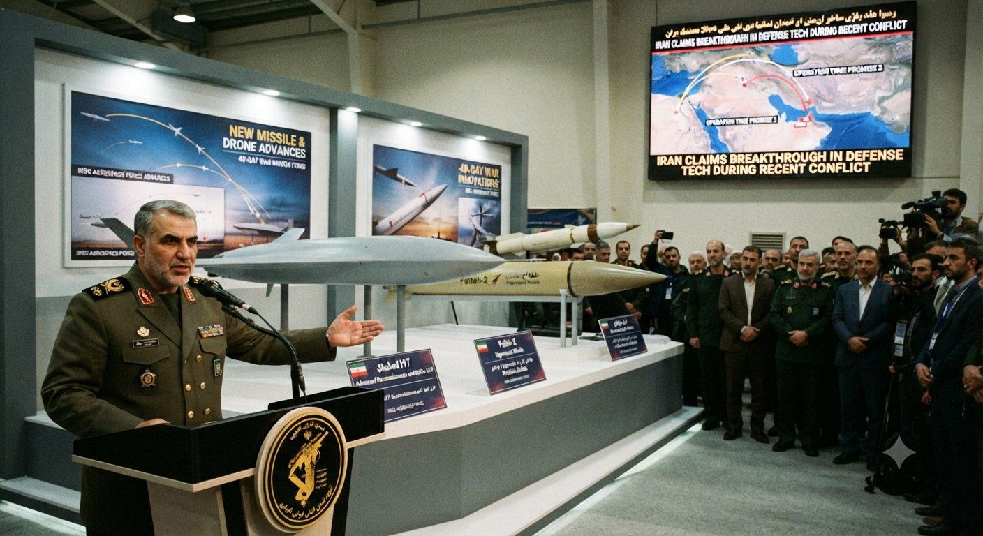 Iran Claims New Missile and Drone Advances Made During 40-Day War With Israel and US