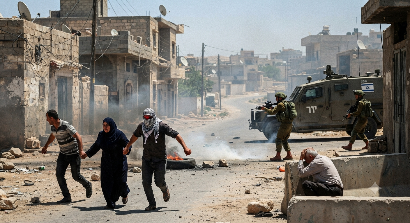 Israeli Forces Open Fire on Civilians in Southern Syria’s Daraa Village Amid Withdrawal