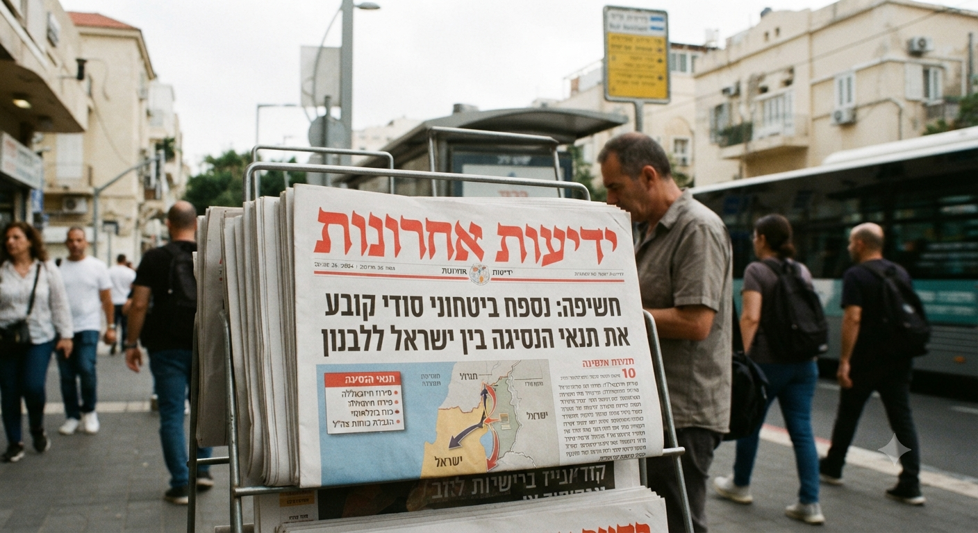 Israeli Media Claims Secret Security Annex Details Lebanon-Israel Withdrawal Terms