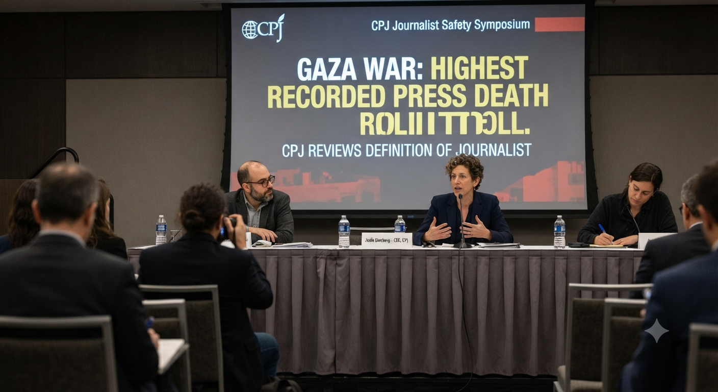 CPJ Reviews Definition of Journalist as Israel War in Gaza Records Highest Press Death Toll