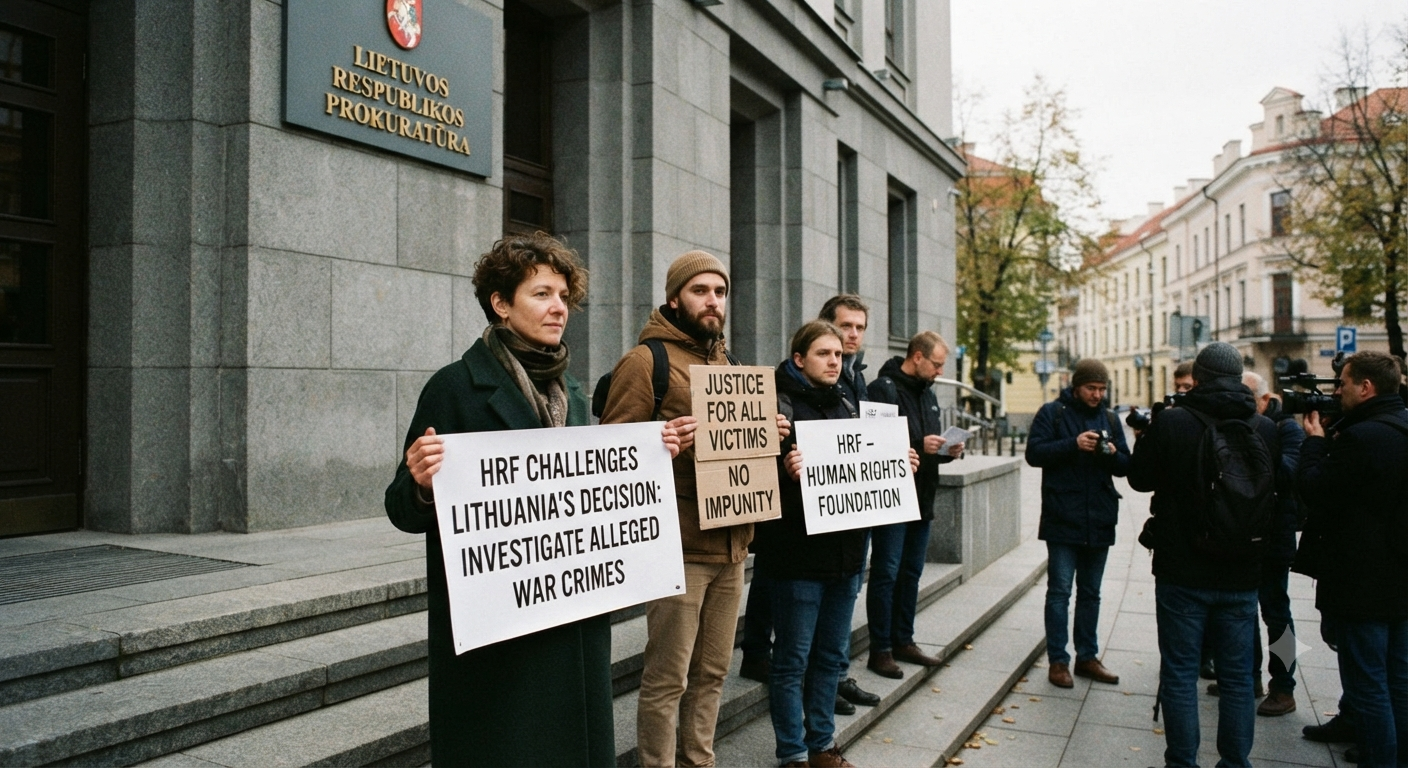 HRF Challenges Lithuania’s Decision Not to Investigate Israeli Soldier Over Alleged War Crimes