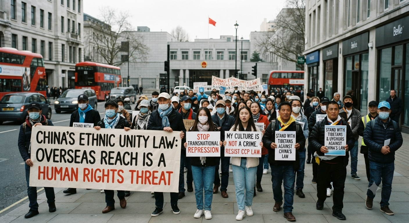 China’s Ethnic Unity Law Expands Overseas Legal Reach, Raising Human Rights Concerns
