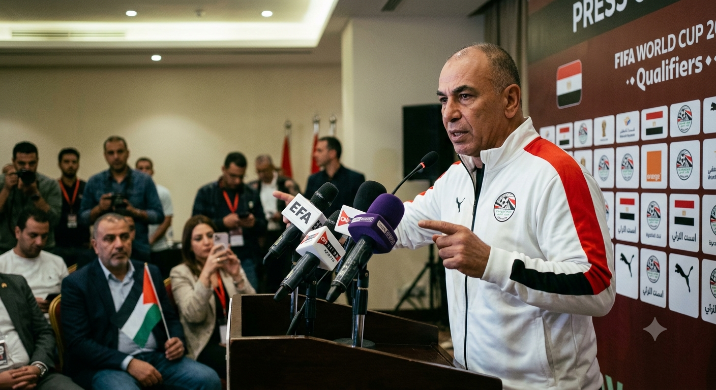 Egypt Coach Hossam Hassan Defends Palestinian Support Ahead of World Cup Match