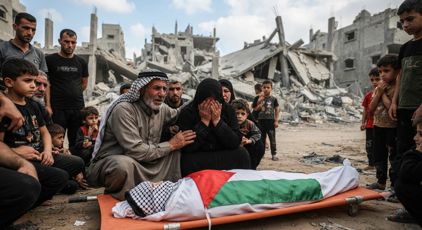 Palestinian Child Killed by Israeli Forces in Central Gaza