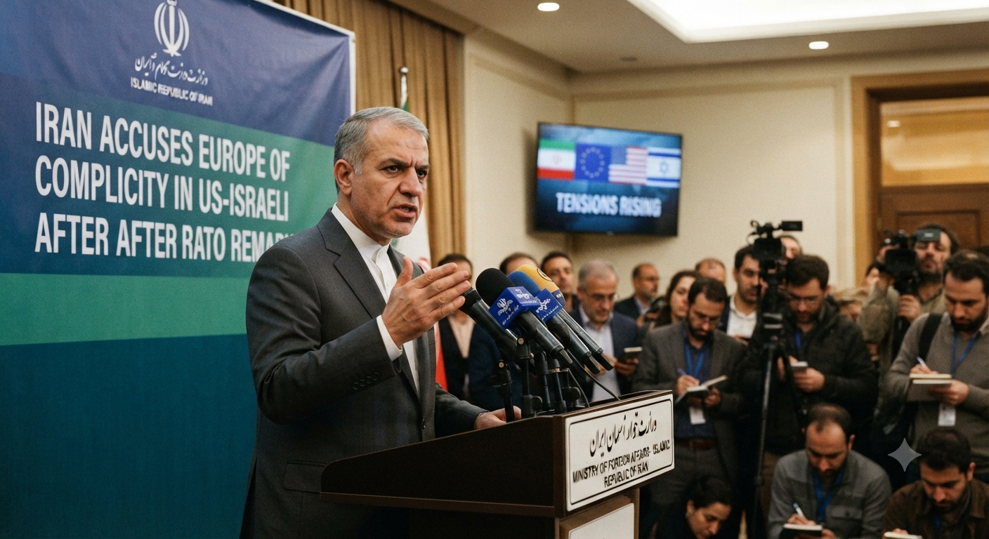 Iran Accuses Europe of Complicity in US-Israeli Strikes After NATO Remarks