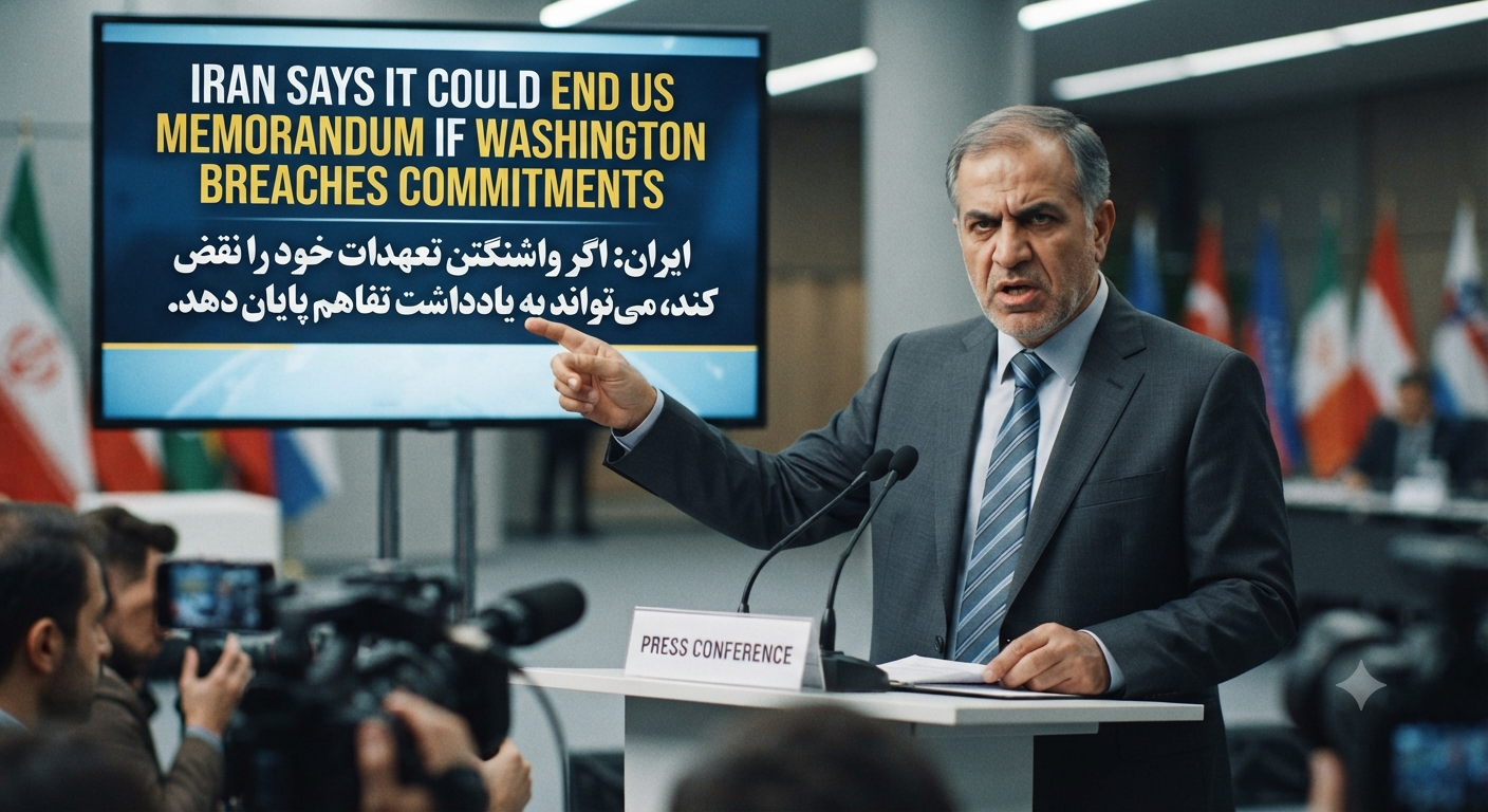 Iran Says It Could End US Memorandum if Washington Breaches Commitments