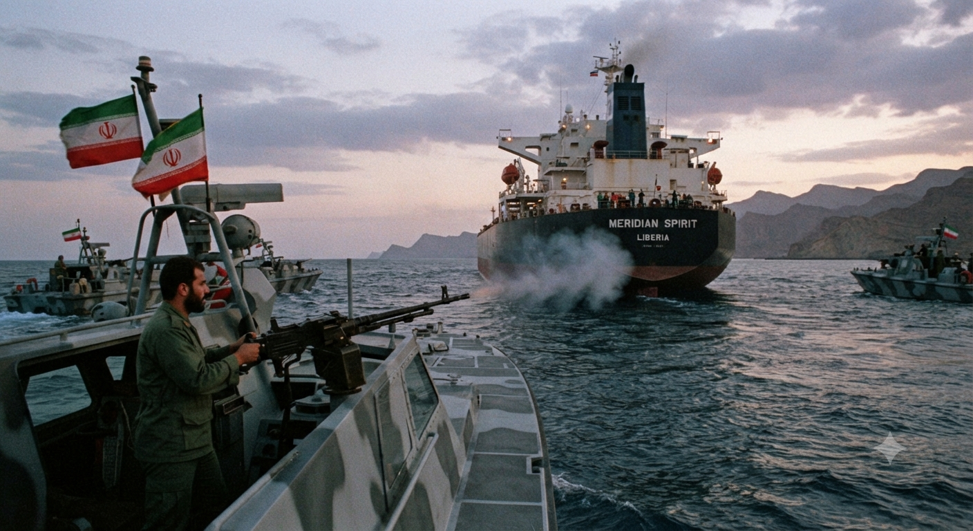 Iran's IRGC Announces Closure of Strait of Hormuz After Warning Shot