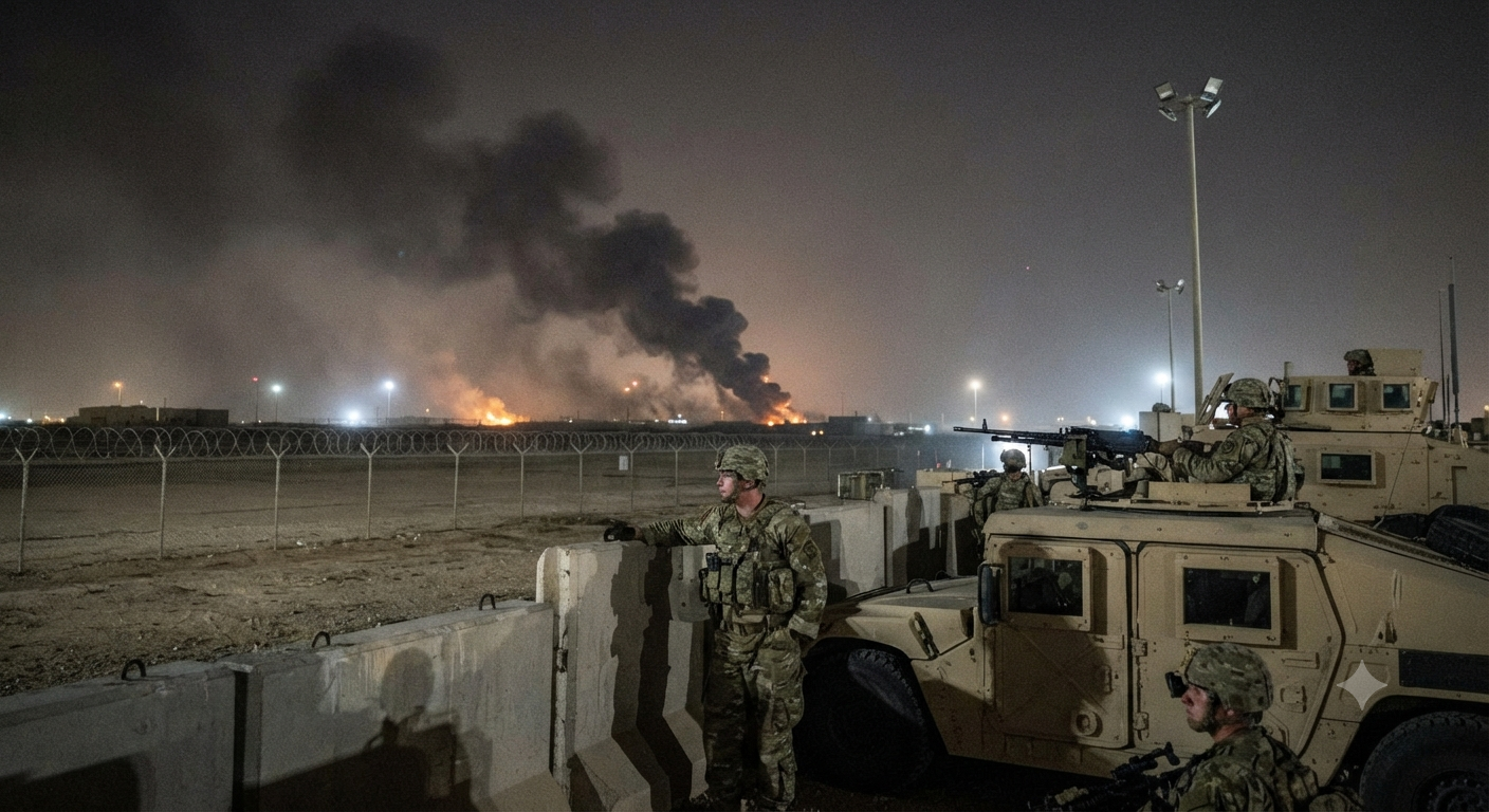 Iran Attacks US Military Bases in Bahrain, Kuwait and Jordan Amid Rising Tensions