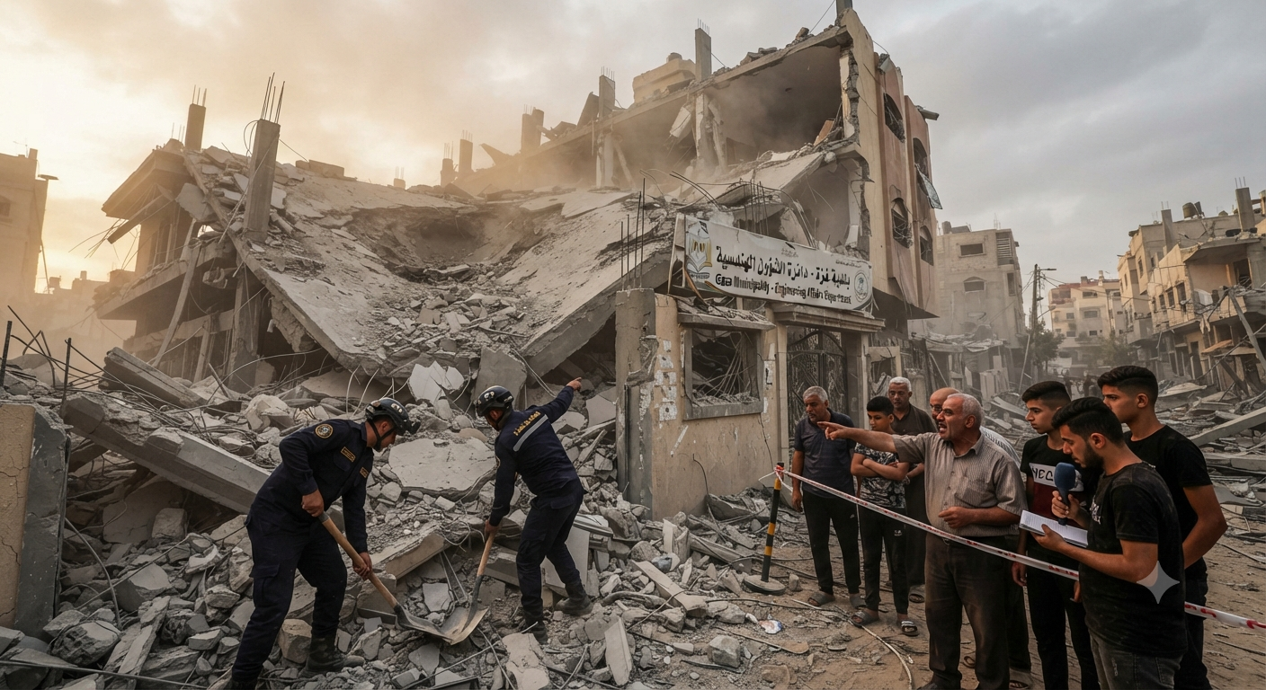 Gaza Officials and Civil Infrastructure Targeted Amid Ongoing Israeli Attacks, Analysts Say