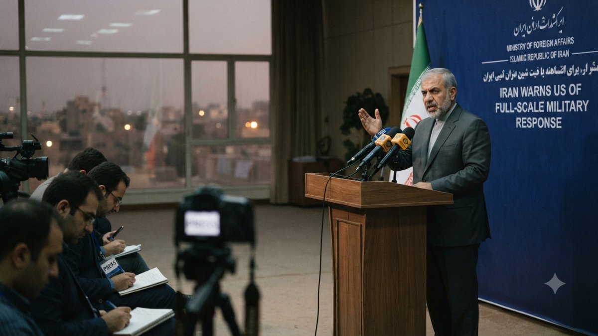 Iran Warns US of Full-Scale Military Response After Continued Bombing