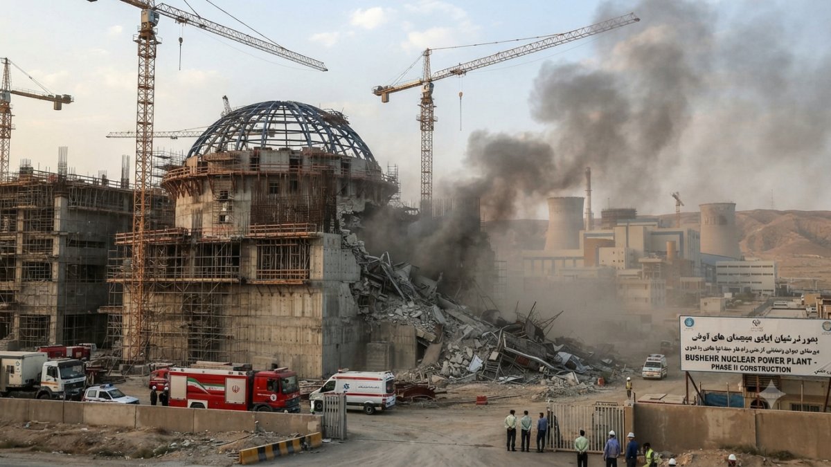 Iran Says US Strike Targeted Nuclear Power Plant Under Construction