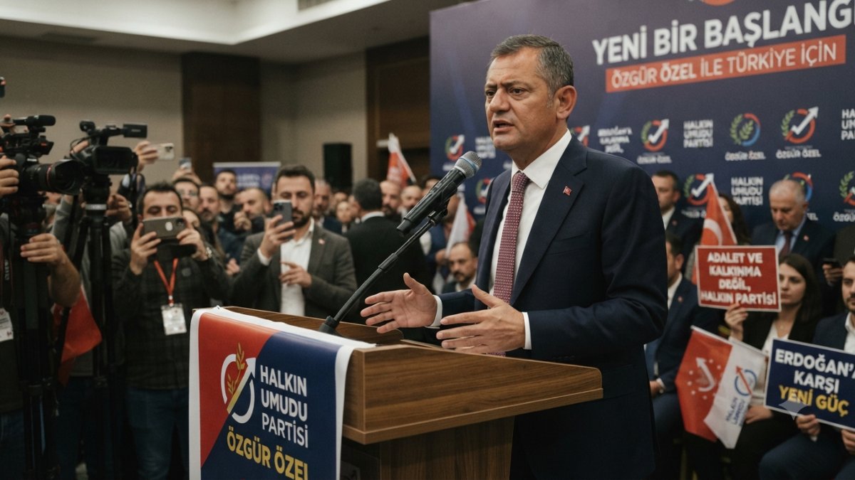 Ozgur Ozel Announces New Political Party in Turkey to Challenge Erdogan