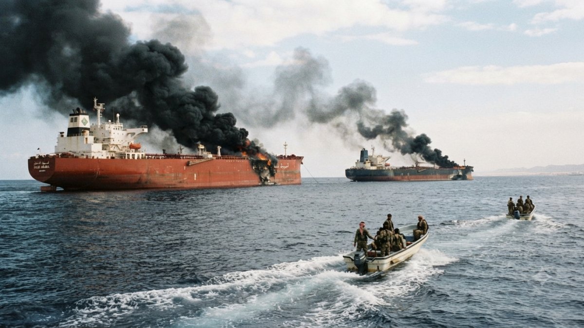 Yemen’s Houthis Claim Attack on Two Saudi Oil Tankers in the Red Sea
