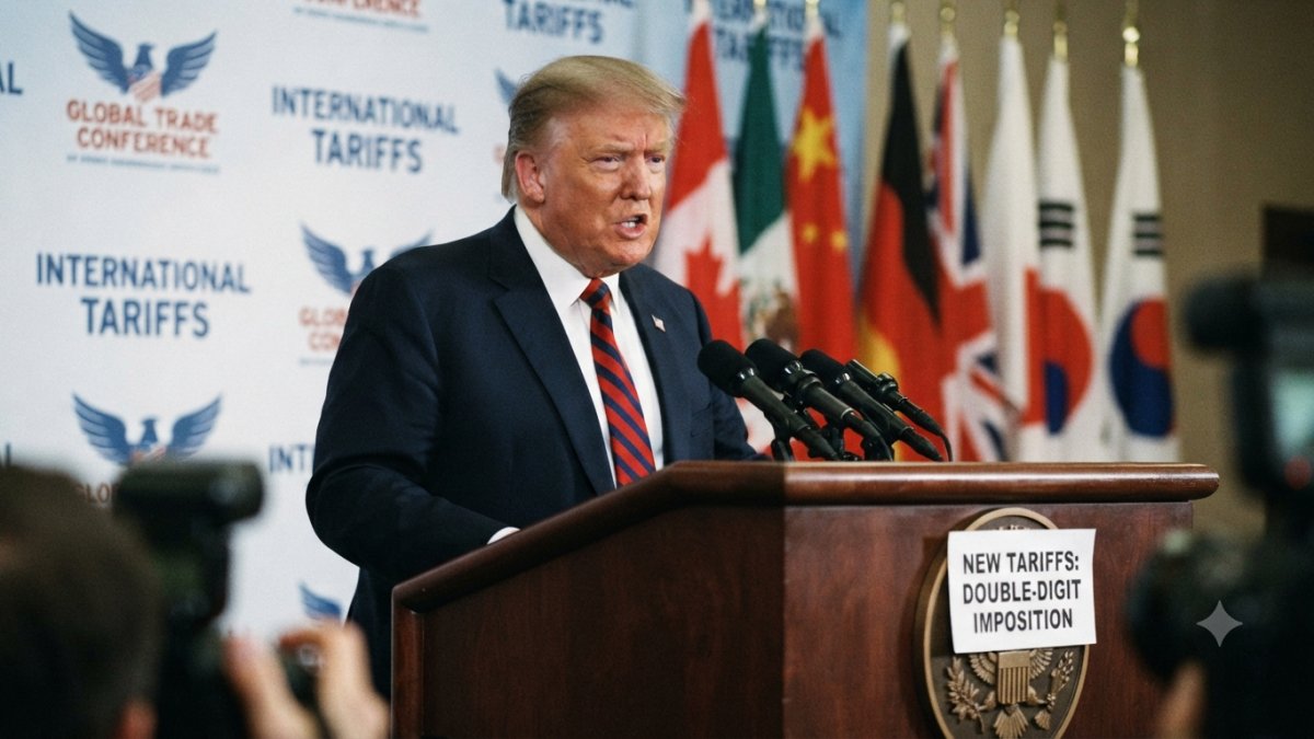 Trump Imposes New Double-Digit Tariffs on Dozens of Countries