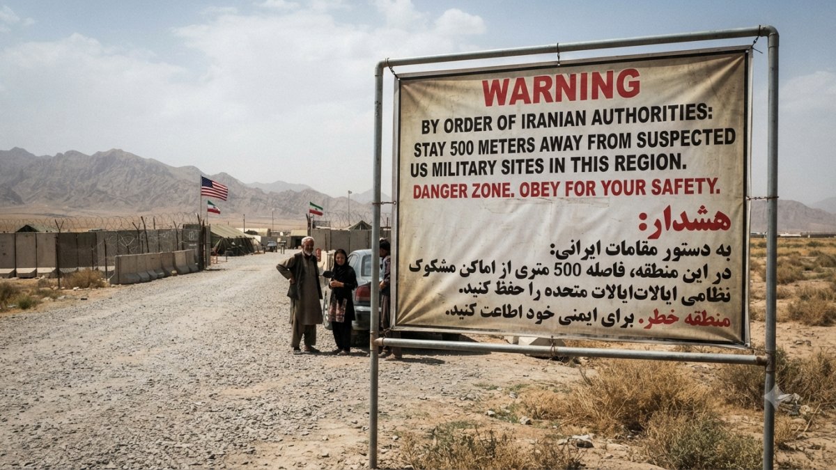 Iran Urges Civilians to Stay 500 Meters Away From Suspected US Military Sites in Region