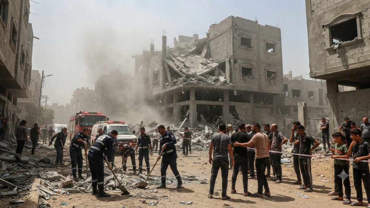 Israeli Air Strike in Gaza Kills Two Hamas Security Officials in Deir al-Balah