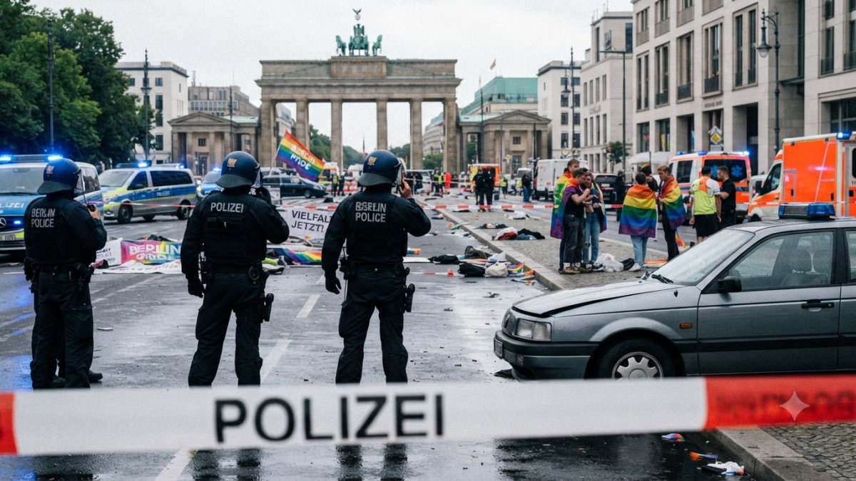 Berlin Pride Attack: Police Shoot Dead Suspect After Deadly Car-Ramming Incident