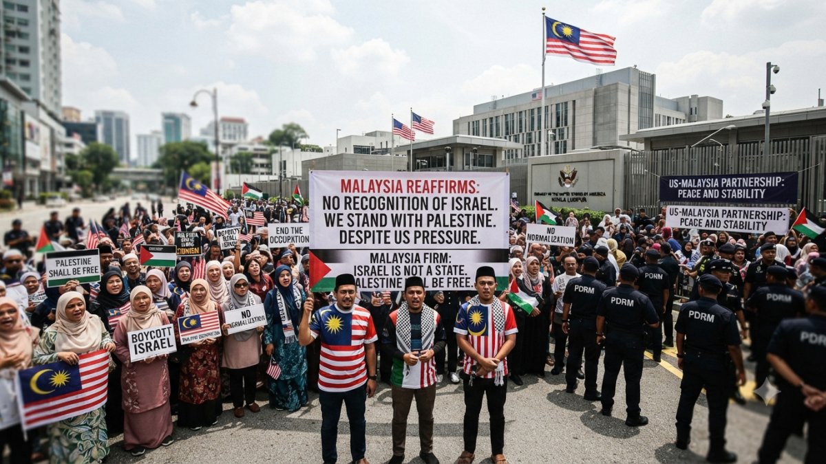 Malaysia Reaffirms Refusal to Recognise Israel Despite US Pressure