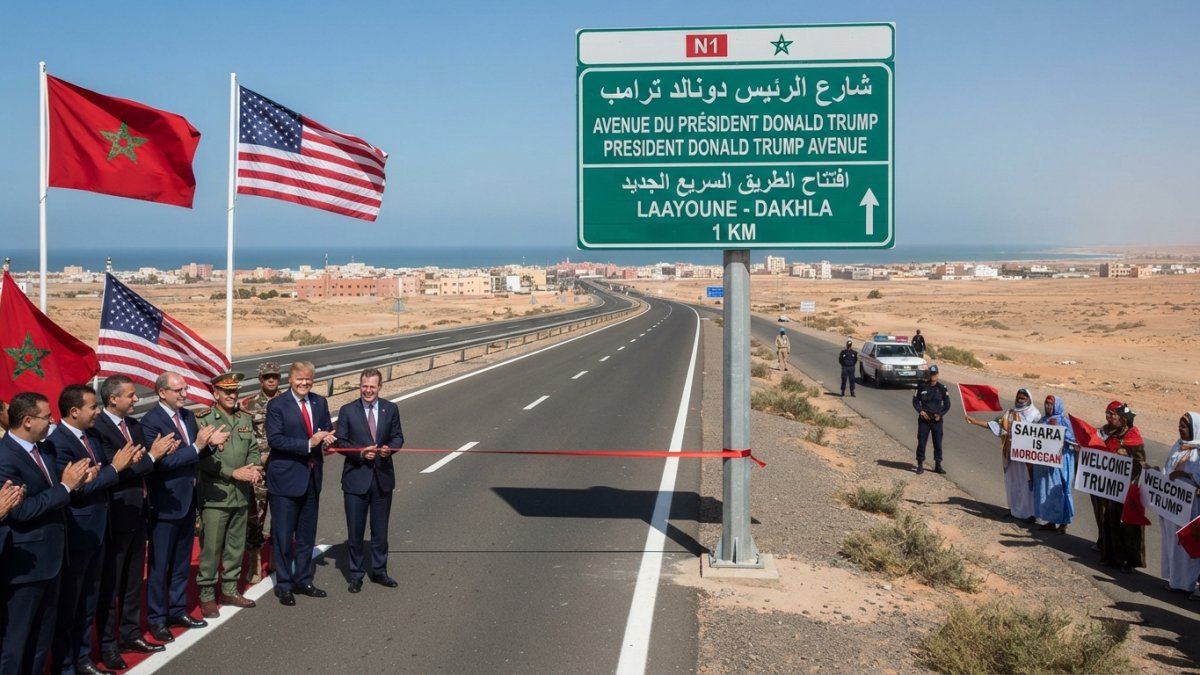 Morocco Names Western Sahara Highway After Donald Trump Amid Political Controversy