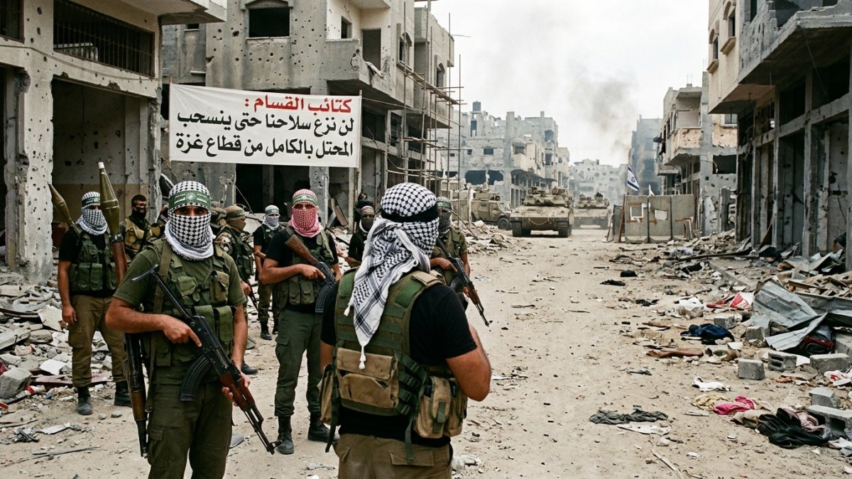 Hamas Says It Will Not Disarm Before Israeli Forces Withdraw From Gaza