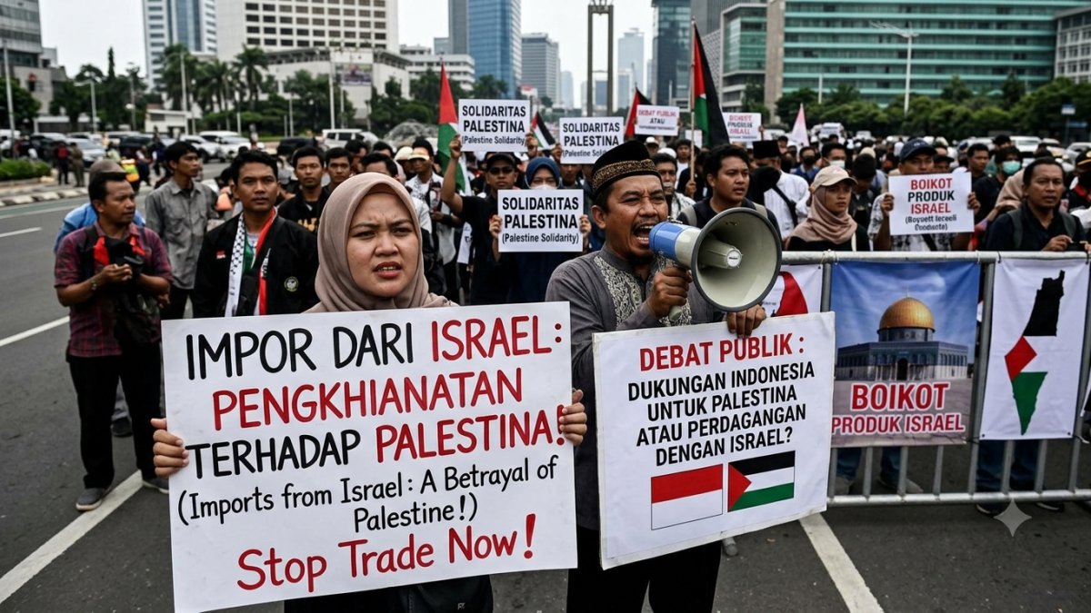 Indonesia's Continued Imports From Israel Spark Debate Over Support for Palestine
