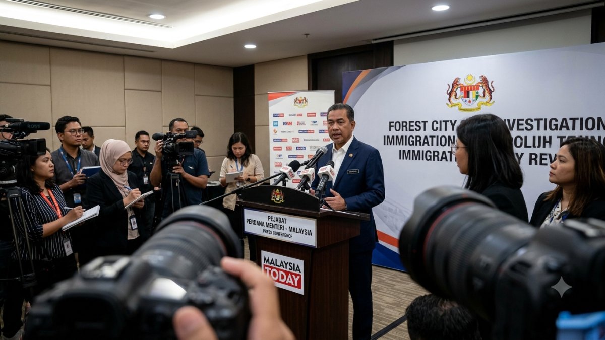 Malaysia Investigates Israeli Links to Forest City as Immigration Policy Comes Under Spotlight