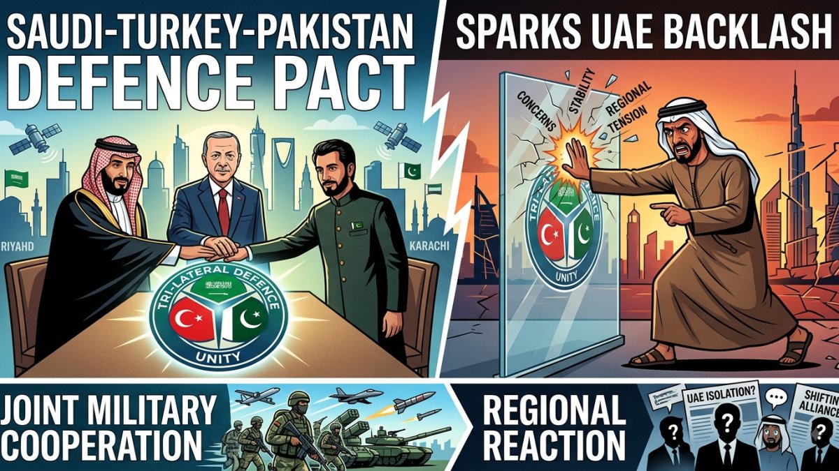 Saudi-Turkey-Pakistan Defence Pact Sparks UAE Backlash