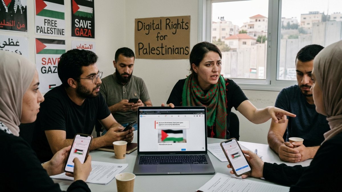 Palestinian Activists Face Meta Restrictions Over Pro-Palestine Content