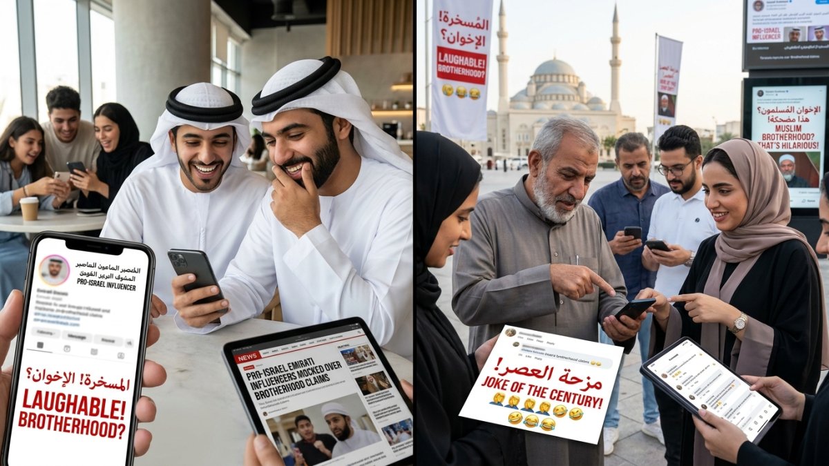 Pro-Israel Emirati Influencers Mocked Over Muslim Brotherhood Claims