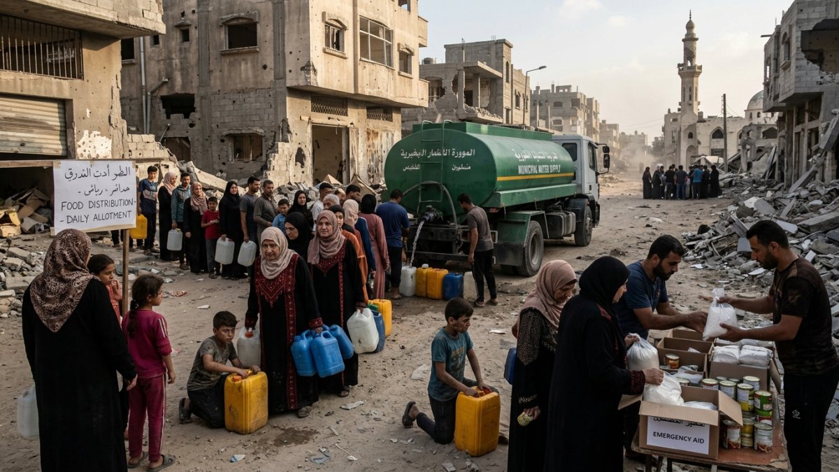 Gaza Genocide: How War Has Turned Daily Life Into a Struggle for Water, Food and Safety