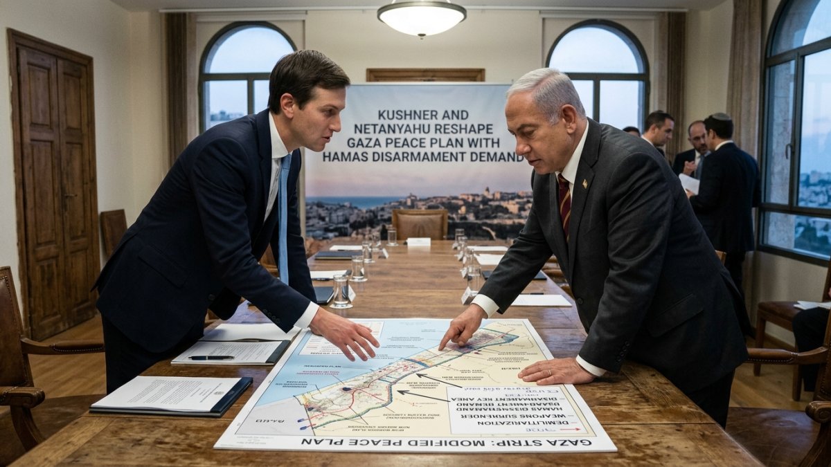 Kushner and Netanyahu Reshape Gaza Peace Plan With Hamas Disarmament Demand