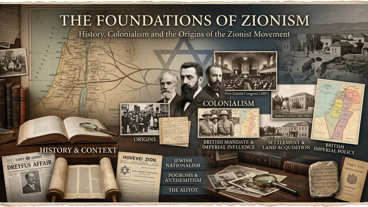 The Foundations of Zionism: History, Colonialism and the Origins of the Zionist Movement