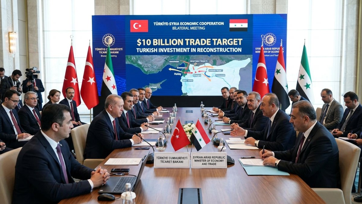 Türkiye and Syria Discuss $10 Billion Trade Target and Turkish Investment in Reconstruction