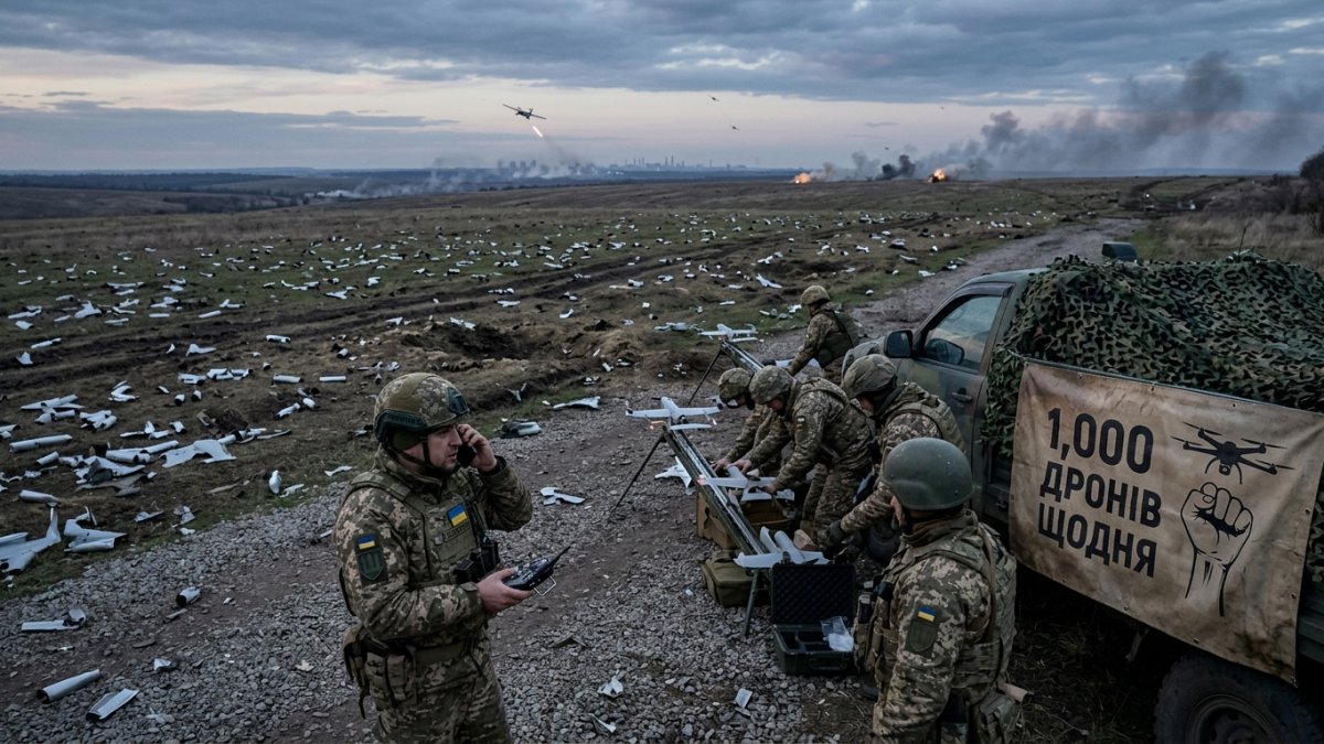 Ukraine’s Zelenskyy Targets Russia With 1,000 Drone Strikes Daily