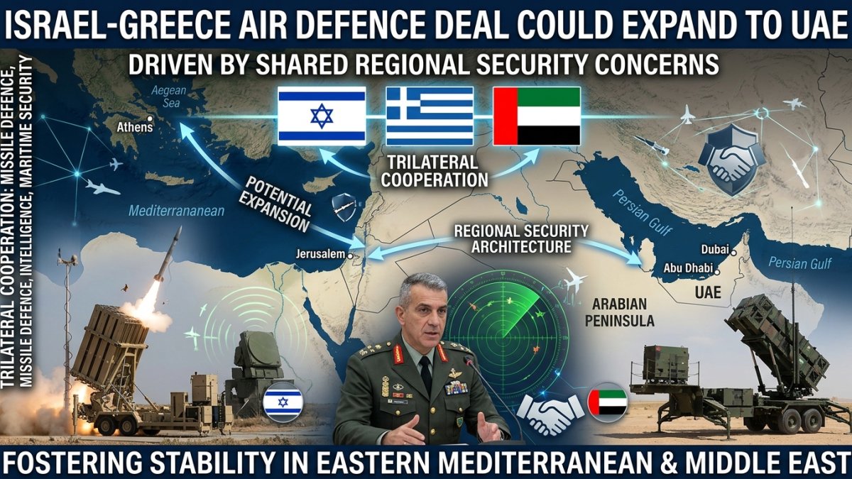 Israel-Greece Air Defence Deal Could Expand to UAE Amid Regional Security Concerns