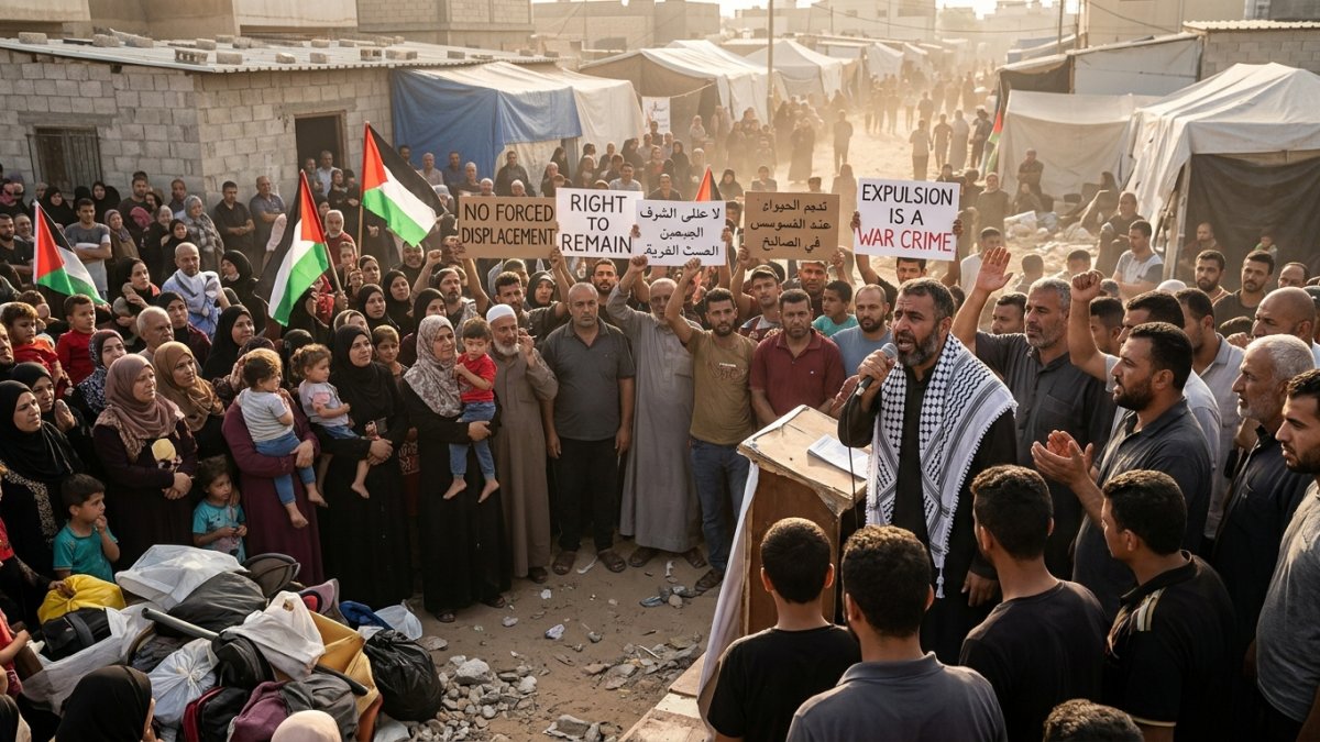 Israel Defence Minister Says Gaza Palestinians Could Be Expelled Under US Plan