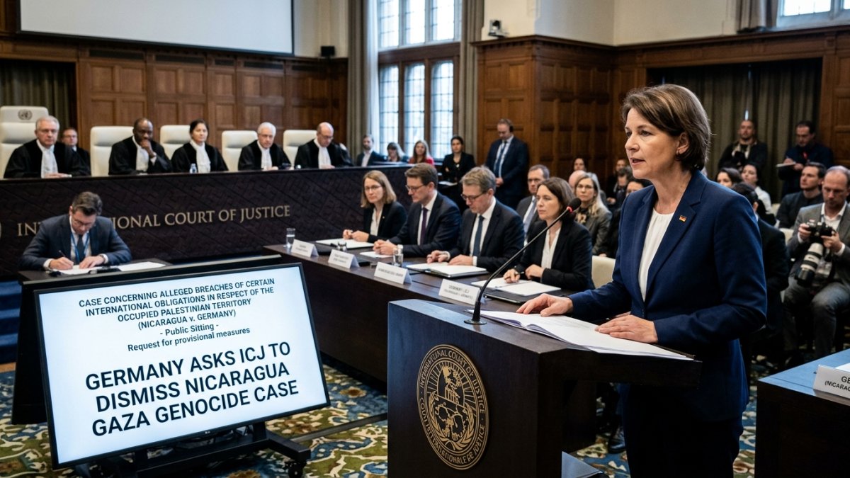 Germany Asks ICJ to Dismiss Nicaragua Gaza Genocide Case