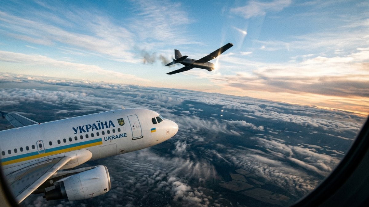 Zelenskyy’s Plane Almost Hit by Russian Drone During Flight From Moldova to Oslo