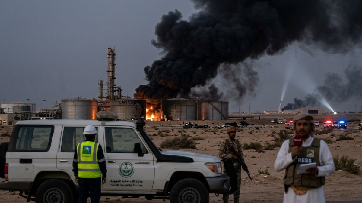 Houthis Claim Missile and Drone Attacks on Saudi Airbase and Aramco Facilities